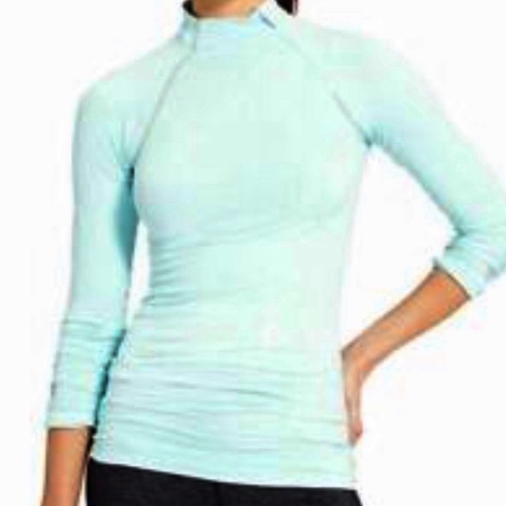 Athleta Asymmetrical Finish Fast Long Sleeve Top